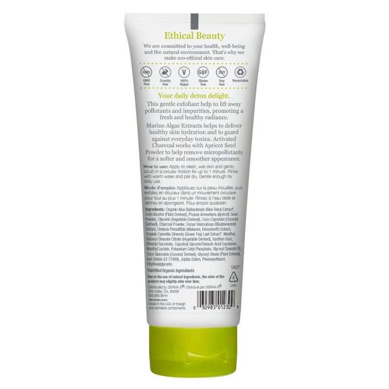 derma e Purifying Day Scrub - Unscented - 4oz, 4 of 10