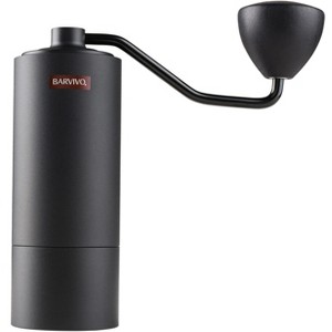 Barvivo Manual Coffee Grinder with 12 adjustable grind settings - Black - 1 of 4