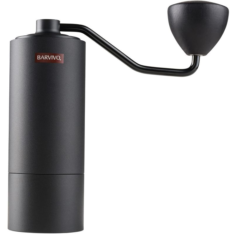 Barvivo Manual Coffee Grinder with 12 adjustable grind settings - Black, 1 of 4