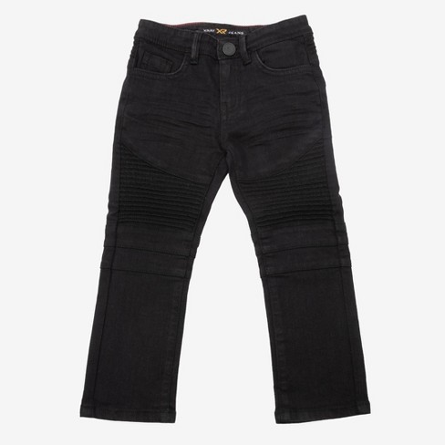 X Ray Toddler Boy's Slim Fit Moto Jeans