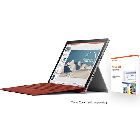 Microsoft Surface Pro 7 12 3 Intel Core I5 8gb Ram 128gb Ssd Platinum Office 365 Personal 1 Year Target