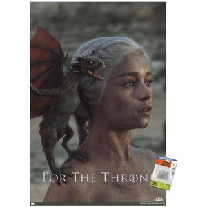 Trends International Game of Thrones - Daenerys Targaryen Unframed Wall Poster Prints - 1 of 4