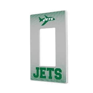 NFL AFC Historic Teams Linen Hidden-Screw Light Switch Plate for Single Rocker - 1 of 4