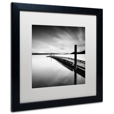 Trademark Fine Art -Moises Levy 'Stand By' Matted Framed Art
