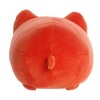 Aurora Small Thai Tea Meowchi Tasty Peach Enchanting Stuffed Animal Red 7" - 4 of 4
