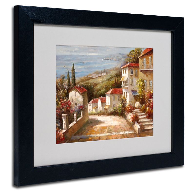 Trademark Fine Art - Joval 'Home In Tuscany' Matted Framed Art, 1 of 4