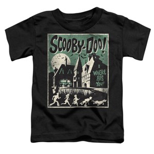 Toddler Boys' Scoobydoo Poster T-Shirt - 1 of 4