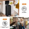 GustoWave Dual Trash Can, 2 x 4 Gal (2 x 15L) Stainless Steel Trash Can - 3 of 4