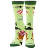 Cool Socks Hit The Trails Fun Print Novelty Crew Socks for Men & Women - image 2 of 4