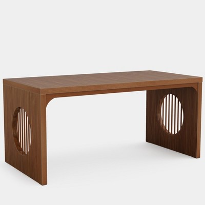 Tribesigns 62.99 Inch Rectangular Executive Desk