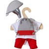 HABA Doll Clothes Set for 12 Inch Baby Dolls, Baby Dolls Accessories, Bike Time Outfit with Helmet, Leggings, Shirt, & Backpack - 2 of 2