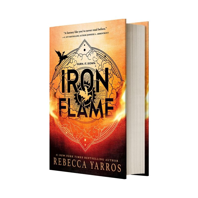 Iron Flame - (Empyrean) - by Rebecca Yarros (Hardcover), 1 of 8
