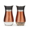 Juvale Stainless Steel Copper Salt and Pepper Shakers Set with Glass Bottom, Perforated "S" and "P" Caps for Kitchen, 4oz - 3 of 4
