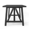 NicBex Dining Table for 4 Kitchen Table Modern Rectangle Dining Table with Wooden Legs for Kitchen and Dining Room - 2 of 4