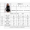 Women's Velvet Swing Dress - Belted A-Line Midi with Round Neck, Soft Holiday Party Gown for Formal Events - 4 of 4