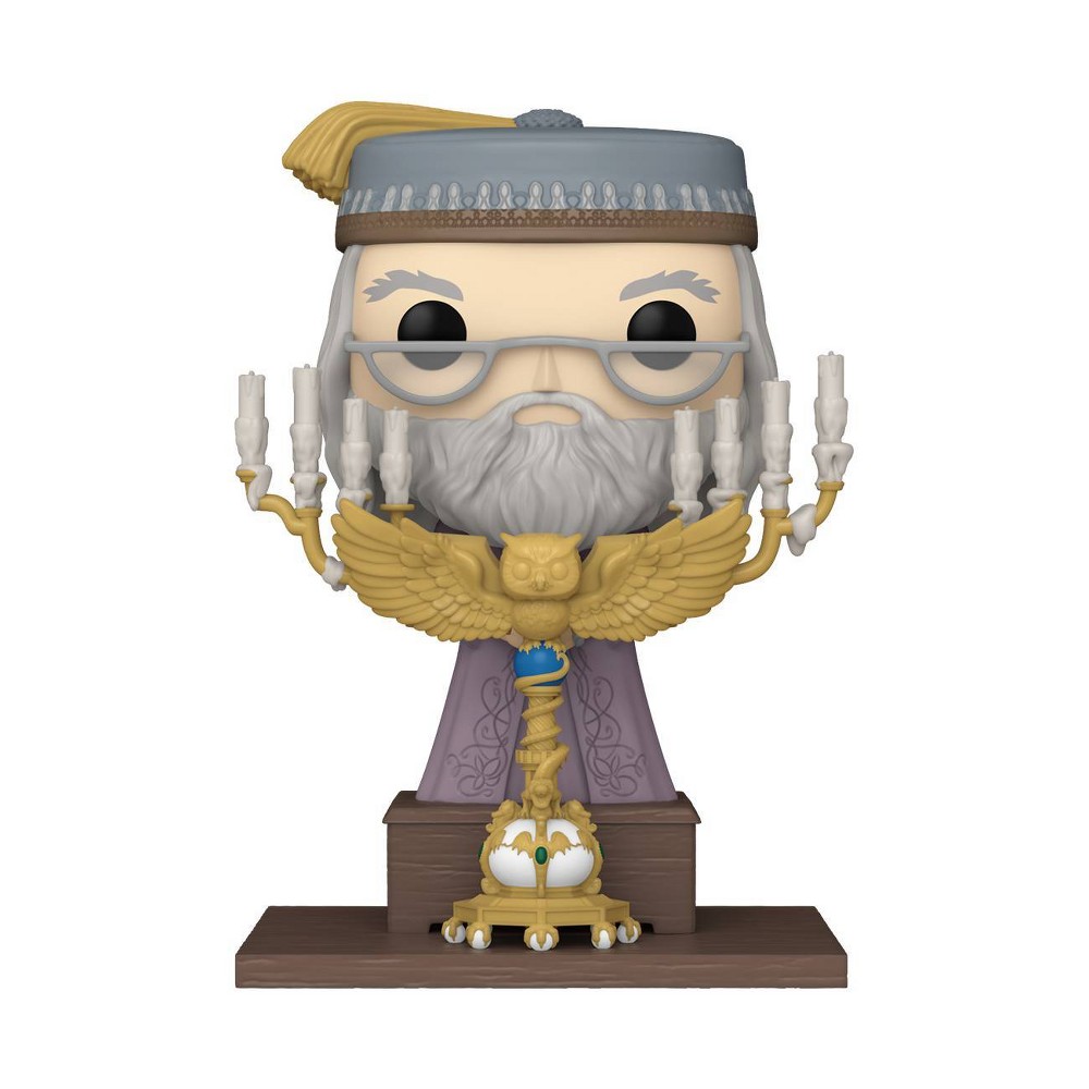 Funko POP Deluxe: Harry Potter Albus Dumbledore with Podium Figure