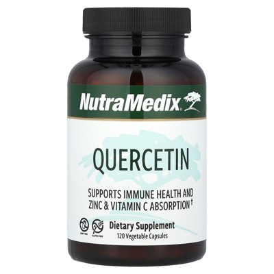NutraMedix Quercetin, 120 Vegetable Capsules (250 mg per Capsule)