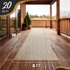 Nevlers White Non Slip Rug Pad for Hard Surface Flooring - 4 of 4