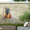 "Pineapple Expression" Outdoor All-Weather Wall Decor - 4 of 4