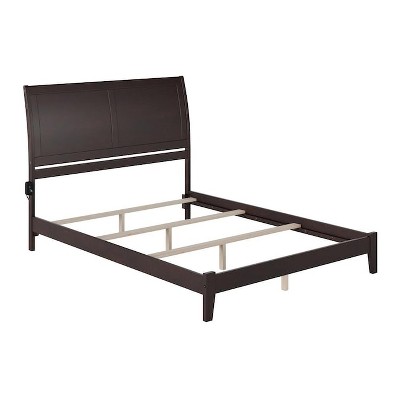 Atlantic Furniture Portland Queen Bed in Espresso