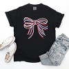 Simply Sage Market Patriotic Layered Bow Garment Dyed Tee - 3 of 4
