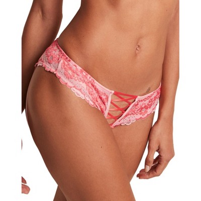 Adore Me Women's Sydnie Cheeky Panty XL / Seashell Pink.