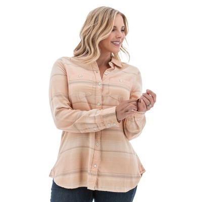 Old Ranch Brands Women's Adair Boyfriend LS Shirt