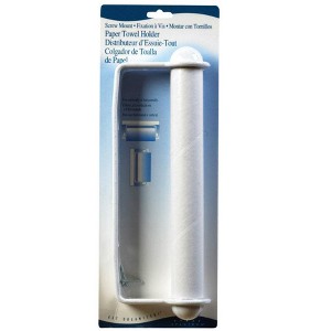 Spectrum 40200 Mounted Paper Towel Holder, White, 13-1/2"L x 6"H - 1 of 1