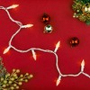 Northlight 70ct Warm White Faceted LED C6 Christmas Lights, 23ft White Wire - 3 of 4