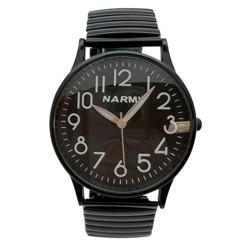 Black Stretch And Classic Analog Women Watch Target