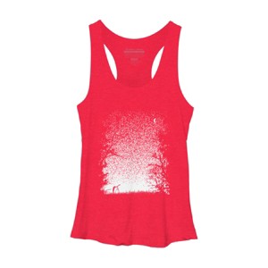 Women's Design By Humans Pixel Space By daletheskater Racerback Tank Top - 1 of 3