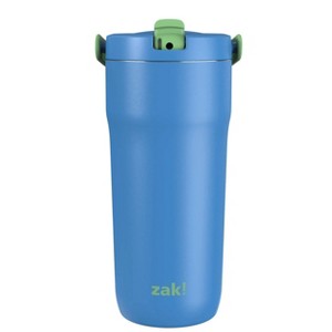 Zak Designs 20 fl oz Double Walled Stainless Steel Sutton Grip Insulated Tumbler - 1 of 4