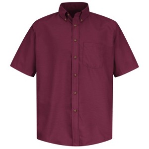Red Kap Men's Short Sleeve Poplin Dress Shirt - 1 of 2