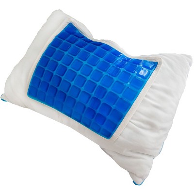 5 Star Super Deals Cooling Gel Pillow Pad w/ Chill Gel Cells - Regular - No Water Filling & Non-Leaking Cooling Mat - Relief For Sleep, Laptops, Dogs