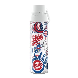 MLB Chicago Cubs 24oz All Over Venture Water Bottle - 1 of 4