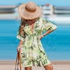Women's Knot To Worry Tropical Cover-Up Mini Dress - Cupshe - 2 of 4