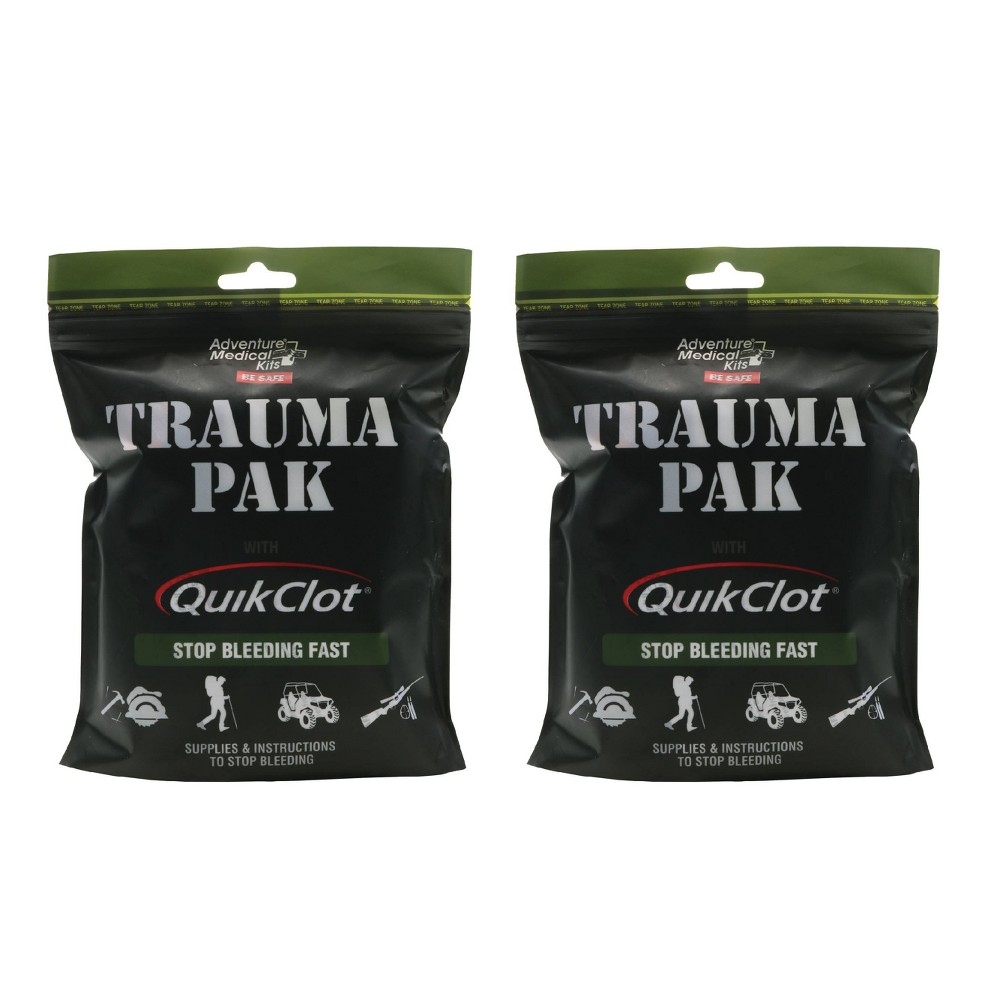Photos - First Aid Kit Adventure Medical Trauma Pack with QuikClot Kit- 2pk