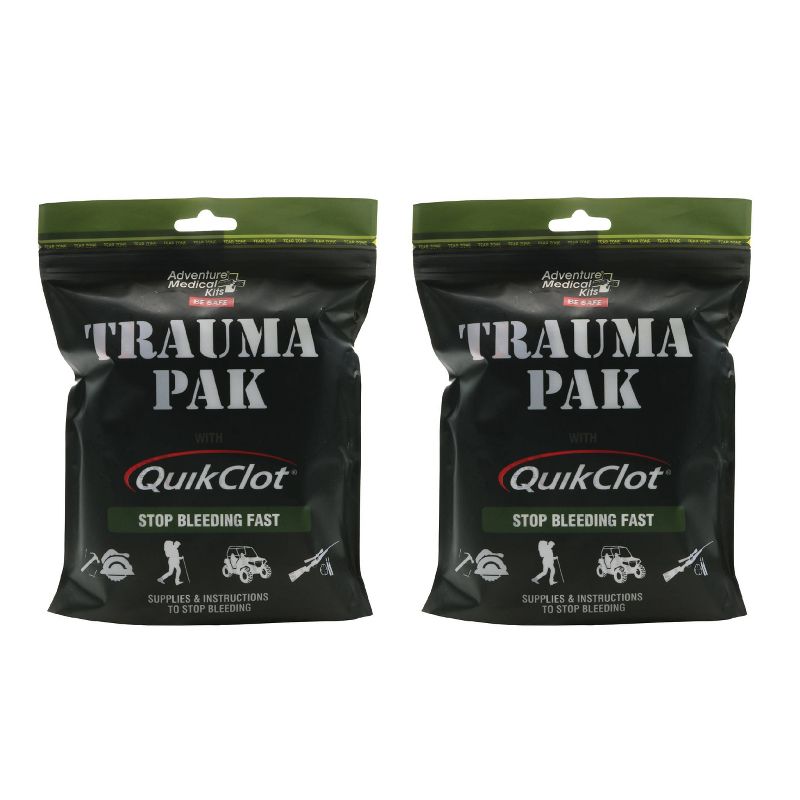 Adventure Medical Trauma Pack with QuikClot Kit- 2pk, 1 of 7