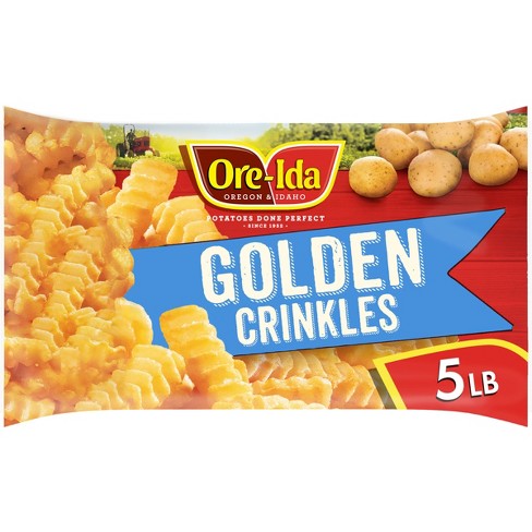 Ore-Ida Golden Twirls French Fries Fried Frozen Potatoes, 28 oz Bag, Frozen  Foods