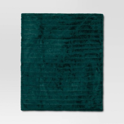 Channel Faux Fur Throw - Threshold