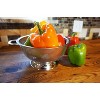 RSVP International Endurance Kitchen Collection Colander Strainer, 3 Quart, Pierced Stainless Steel - 3 of 4