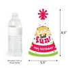 Big Dot of Happiness Taco ‘Bout Fun - Cone Happy Birthday Party Hats for Kids and Adults - Set of 8 (Standard Size) - 3 of 4
