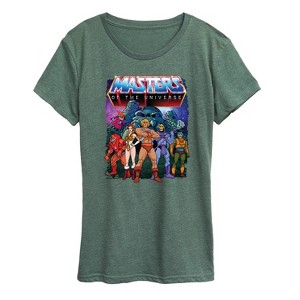 Women's - Masters of the Universe - He-Man and Friends Group Short Sleeve Graphic T-Shirt - 1 of 4
