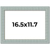 PosterPalooza | Refined Blue Picture Frame - UV Acrylic, Backing Board, Hanging Hardware Included - 2 of 4
