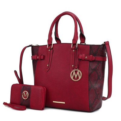 MKF Collection Joelle Tote bag with matching Wallet by Mia K