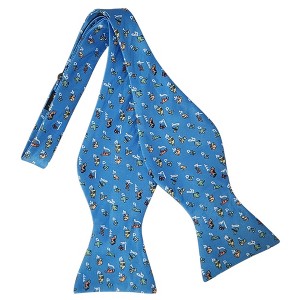 Men's Animal Printed 2.75" x 4.75" Adjustable 16" - 21" Self-Tie Bow Tie - 1 of 4
