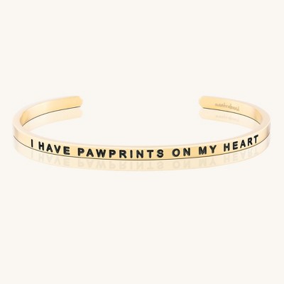 Mantra Jewelry - I Have Pawprints On My Heart