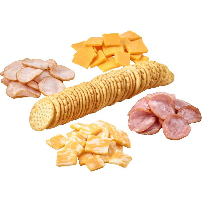 Hormel Gatherings Honey Ham, Turkey, Cheese &#38; Crackers Party Tray - 28oz, 6 of 7