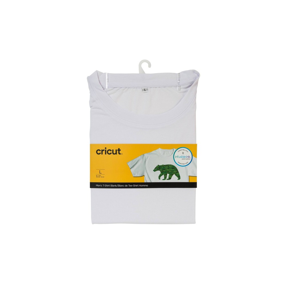 Cricut Round Neck T-Shirt White - Large