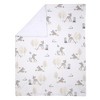 Lambs & Ivy Disney Baby Bambi & Thumper White Minky/Fleece Deer Baby Blanket - 2 of 4